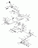 Toro 73400 (314-8) - 314-8 Garden Tractor, 1994 (4900001-4999999) Ersatzteile CLUTCH, BRAKE AND SPEED CONTROL LINKAGE