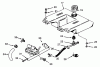 Toro 73401 (314-H) - 314-H Garden Tractor, 1993 (3900001-3999999) Ersatzteile FUEL SYSTEM