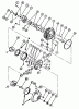 Toro 73401 (314-H) - 314-H Garden Tractor, 1993 (3900001-3999999) Ersatzteile HYDRAULIC PUMP AND MOTOR