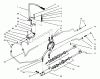 Toro 73401 (314-H) - 314-H Garden Tractor, 1993 (3900001-3999999) Ersatzteile HYDROSTATIC SYSTEM