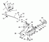 Toro 73401 (314-H) - 314-H Garden Tractor, 1993 (3900001-3999999) Ersatzteile PTO CLUTCH AND CONTROL