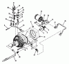 Toro 73401 (314-H) - 314-H Garden Tractor, 1993 (3900001-3999999) Ersatzteile TRANSAXLE HYDRAULIC SYSTEM