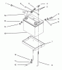 Toro 73401 (314-H) - 314-H Garden Tractor, 1995 (5900001-5900260) Ersatzteile BATTERY