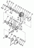Toro 73401 (314-H) - 314-H Garden Tractor, 1995 (5900001-5900260) Ersatzteile TRANSMISSION ASSEMBLY