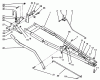 Toro 79251 - 48" Snow Blade, 1993 (39000001-39999999) Ersatzteile FRAME ASSEMBLY