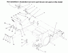 Toro 73402 (314-8) - 314-8 Garden Tractor, 1996 (6900001-6999999) Ersatzteile BRAKE