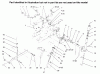 Toro 73402 (314-8) - 314-8 Garden Tractor, 1996 (6900001-6999999) Ersatzteile MANUAL LIFT SYSTEM