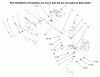 Toro 73402 (314-8) - 314-8 Garden Tractor, 1996 (6900001-6999999) Ersatzteile PTO CLUTCH LINKAGE