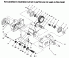 Toro 73402 (314-8) - 314-8 Garden Tractor, 1996 (6900001-6999999) Ersatzteile TRANSMISSION 8-SPEED 8 PINION #2