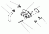 Toro 73402 (314-8) - 314-8 Garden Tractor, 1997 (7900001-7999999) Ersatzteile FUEL PUMP