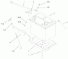 Toro 73403 (314-H) - 314-H Garden Tractor, 1996 (6900001-6999999) Ersatzteile BATTERY