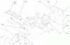 Toro 73403 (314-H) - 314-H Garden Tractor, 1996 (6900001-6999999) Ersatzteile FOOTRESTS