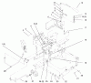 Toro 73403 (314-H) - 314-H Garden Tractor, 1996 (6900001-6999999) Ersatzteile HYDRAULIC LIFT SYSTEM #1