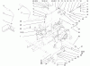 Toro 73403 (314-H) - 314-H Garden Tractor, 1996 (6900001-6999999) Ersatzteile HYDRO CONTROLS, BRAKE