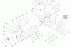 Toro 73403 (314-H) - 314-H Garden Tractor, 1996 (6900001-6999999) Ersatzteile HYDRO DRIVE, & PARKING BRAKE