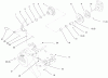 Toro 73403 (314-H) - 314-H Garden Tractor, 1996 (6900001-6999999) Ersatzteile PTO CLUTCH PULLEY