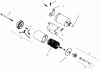 Toro 73403 (314-H) - 314-H Garden Tractor, 1996 (6900001-6999999) Ersatzteile STARTER KOHLER MODEL MS14S-TS601559