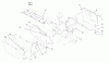 Toro 73403 (314-H) - 314-H Garden Tractor, 1997 (7900001-7999999) Ersatzteile FOOTREST & HOODSTAND SIDE COVERS