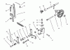 Toro 73403 (314-H) - 314-H Garden Tractor, 1997 (7900001-7999999) Ersatzteile GOVERNOR LINKAGE