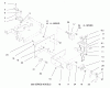Toro 73403 (314-H) - 314-H Garden Tractor, 1997 (7900001-7999999) Ersatzteile HOODSTAND ELECTRICAL HOUSING & WIRE HARNESS