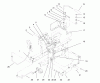 Toro 73403 (314-H) - 314-H Garden Tractor, 1997 (7900001-7999999) Ersatzteile HYDRAULIC LIFT SYSTEM #1