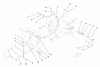 Toro 73403 (314-H) - 314-H Garden Tractor, 1997 (7900001-7999999) Ersatzteile HYDRAULIC LIFT SYSTEM #2