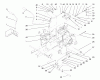 Toro 73403 (314-H) - 314-H Garden Tractor, 1997 (7900001-7999999) Ersatzteile HYDRO CONTROLS, BRAKE SYSTEM