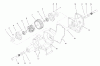 Toro 73403 (314-H) - 314-H Garden Tractor, 1997 (7900001-7999999) Ersatzteile HYDROSTATIC TRANSMISSION #1
