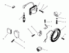 Toro 73403 (314-H) - 314-H Garden Tractor, 1997 (7900001-7999999) Ersatzteile INGNITION SYSTEM