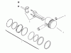 Toro 73403 (314-H) - 314-H Garden Tractor, 1997 (7900001-7999999) Ersatzteile PISTON AND RINGS
