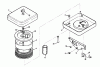 Toro 73421 (416-H) - 416-H Garden Tractor, 1995 (5900001-5901046) Ersatzteile AIR CLEANER