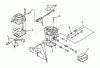 Toro 73421 (416-H) - 416-H Garden Tractor, 1995 (5900001-5901046) Ersatzteile CARBURETOR