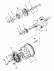 Toro 73421 (416-H) - 416-H Garden Tractor, 1995 (5900001-5901046) Ersatzteile CRANKSHAFT, CAMSHAFT, FLYWHEEL