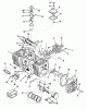 Toro 73421 (416-H) - 416-H Garden Tractor, 1995 (5900001-5901046) Ersatzteile CYLINDER BLOCK