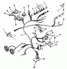 Toro 73421 (416-H) - 416-H Garden Tractor, 1995 (5900001-5901046) Ersatzteile ELECTRICAL SYSTEM #1