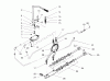 Toro 73421 (416-H) - 416-H Garden Tractor, 1995 (5900001-5901046) Ersatzteile HYDRAULIC CONTROL SYSTEM