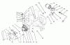 Toro 73421 (416-H) - 416-H Garden Tractor, 1995 (5900001-5901046) Ersatzteile HYDROSTATIC TRANSMISSION