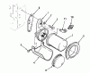 Toro 73421 (416-H) - 416-H Garden Tractor, 1995 (5900001-5901046) Ersatzteile OIL FILTER