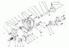 Toro 73421 (416-H) - 416-H Garden Tractor, 1995 (5900001-5901046) Ersatzteile TRANSAXLE ASSEMBLY #2