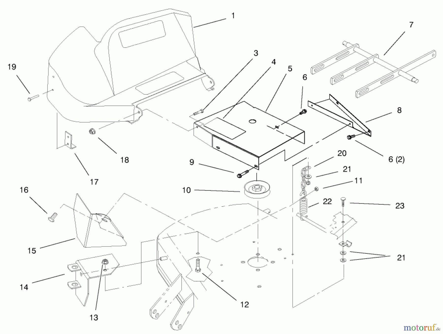  Toro Neu Accessories, Mower 79301 - Toro 42