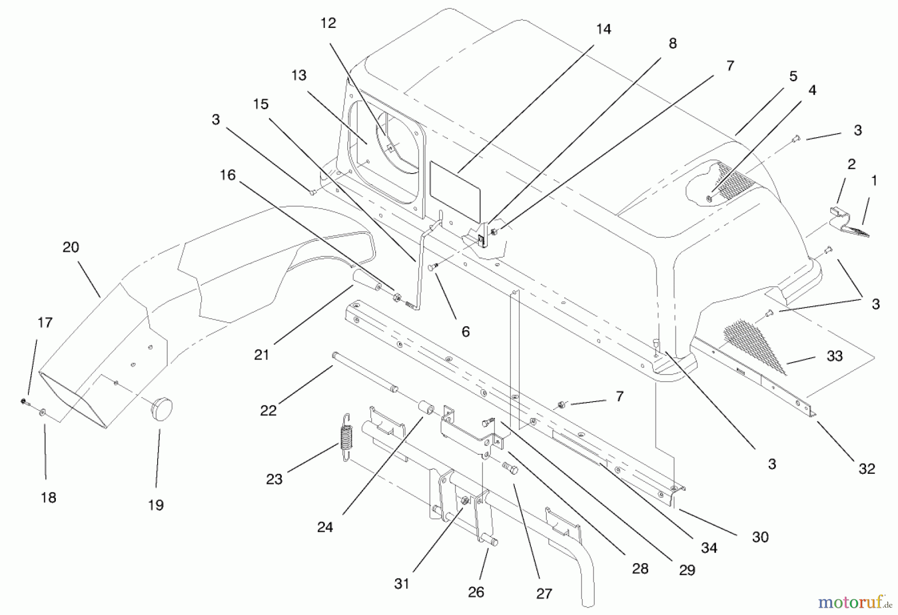 Toro Neu Accessories, Mower 79301 - Toro 42