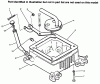 Toro 73422 (416-8) - 416-8 Garden Tractor, 1996 (6900001-6999999) Ersatzteile OIL FILL TUBE & BASE