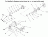 Toro 73422 (416-8) - 416-8 Garden Tractor, 1996 (6900001-6999999) Ersatzteile PTO CLUTCH PULLEY