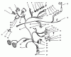 Toro 73423 (416-H) - 416-H Garden Tractor, 1996 (6900001-6999999) Ersatzteile 416-H WIRE HARNESS ATTACHMENT & COMPONENT-S