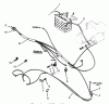 Toro 73423 (416-H) - 416-H Garden Tractor, 1996 (6900001-6999999) Ersatzteile ENGINE WIRE HARNESS
