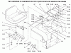 Toro 73423 (416-H) - 416-H Garden Tractor, 1996 (6900001-6999999) Ersatzteile FENDER, SEAT