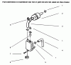 Toro 73423 (416-H) - 416-H Garden Tractor, 1996 (6900001-6999999) Ersatzteile FUEL FILTER & PUMP