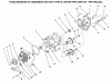 Toro 73423 (416-H) - 416-H Garden Tractor, 1996 (6900001-6999999) Ersatzteile HYDROSTATIC TRANSMISSION #2