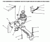 Toro 73423 (416-H) - 416-H Garden Tractor, 1996 (6900001-6999999) Ersatzteile INTAKE MANIFOLD & CARBURETOR