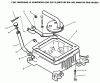 Toro 73423 (416-H) - 416-H Garden Tractor, 1996 (6900001-6999999) Ersatzteile OIL FILL TUBE & BASE